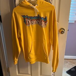 Disney Yellow Hoodie for Women new with tags